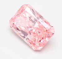 IGI-Zertifizierter 4,70 CT RADIANT-SCHLICHTGESCHLIFFENER Diamant in FANCY VIVID PINK Farbe, VS1 Reinheit, Labor-Gezüchteter CVD-Diamant 839608289 ROYAL GEMS Schmuck Gujarat