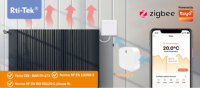 Module de thermostat intelligent TUYA Zigbee Eco-watt EN 12098-3 pour radiateur électrique, contrôleur de chauffage pour appartement