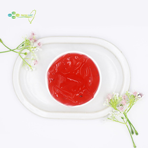 Gelée de pétales de rose taïwanais pour garnitures de thé à bulles emballées dans un sac - Product Image 3