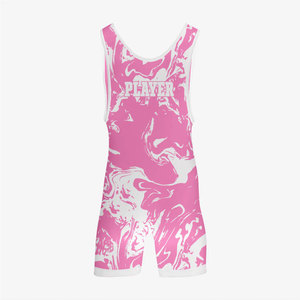 Maillots de musculation personnalisés USA Design, vêtements de sport, maillots de lutte, imprimés par sublimation, anti-boulochage, séchage rapide, maillots de gym - Product Image 4