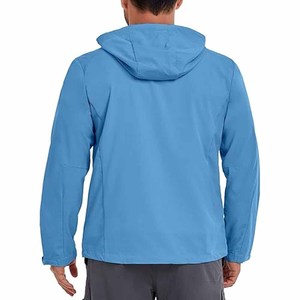 Chaqueta cortavientos con logotipo personalizado, impermeable, para hombre, para pesca, a prueba de viento, subida por Dress Sports - Product Image 2