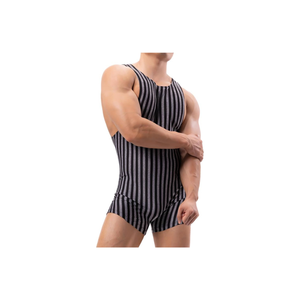 Premium Quality <b>Men</b> Sports Bodysuit Factory Direct ODM High Elastic Fitness <b>Singlet</b> Private Label Athletic Wear - Product Image 6
