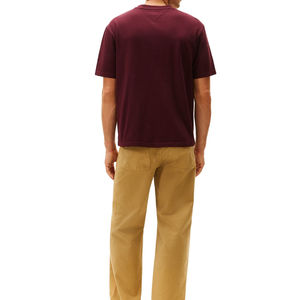 T-shirt Homme Personnalisé avec Logo, Vente en Gros, Qualité Supérieure, Tissé Solide, Manches Courtes, Coupe Classique, Marque de Mode Streetwear Premium - Product Image 4