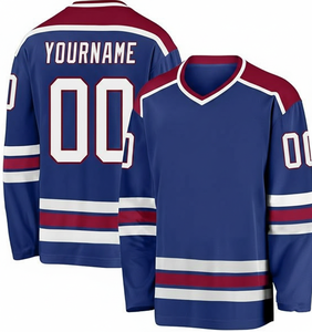 Maillots de hockey d'usine OEM, légers, en polyester, pour l'entraînement - Product Image 2