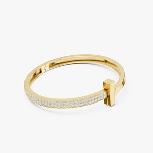 Pulsera de Diamantes Cultivados en Laboratorio de la Mejor Calidad, Certificada por IGI, para Mujer, Joyería Elegante Chapada en Oro para Fiestas, Disponible al por Mayor - Product Image 3