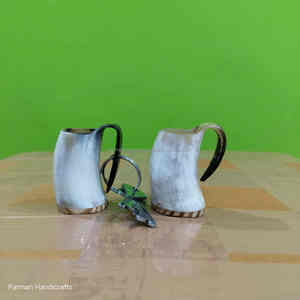 Llavero de Lujo con Diseño Vikingo, Ecológico, a Prueba de Fugas, en Forma de Cuerno Pequeño, Coleccionable, para Camping, a Precio Económico - Product Image 3