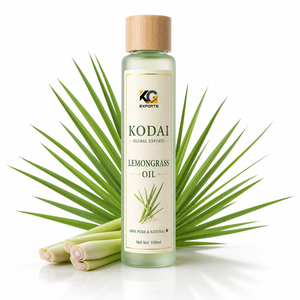 Aceite Esencial de Limoncillo de Tamil Nadu 100% Puro y Natural de Primera Calidad, Destilado al Vapor, para Aromaterapia y Cuidado Facial, Kodai Global Export - Product Image 1
