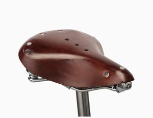 Asiento de Bicicleta de Cuero Genuino de Grano Completo Hecho a Mano de Primera Calidad, Asiento de Bicicleta Vintage con Doble Resorte, Fabricante OEM ODM - Product Image 2