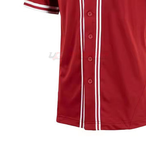 New Design High Quality Quick Dry Breathable Baseball Jersey Short Sleeve for Online Sale Wholesale Cheap Price - Product Image 5