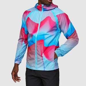 Veste coupe-vent de chasse imperméable à motif sublimé pour homme, veste softshell zippée légère - Product Image 1