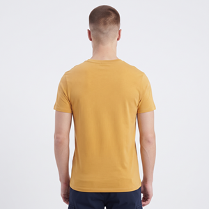 Ropa para Hombre, Camiseta de Manga Corta de Spandex, Cuello en V, Corte Ajustado, Camiseta Lisa para Hombre, Elegante y de Alta Calidad - Product Image 2