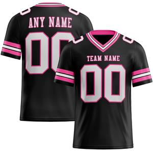 New Custom Design American Football Jerseys High Quality Custom Logo Print Breathable Short Sleeve Football <b>Shirts</b> Unisex - Product Image 2