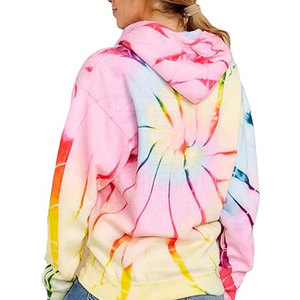Sudaderas con Capucha Tie Dye para Mujer de Alta Calidad y Estilo, Precio al por Mayor, Nuevo Diseño, Sudaderas con Capucha Tie Dye para Mujer Hechas a Medida - Product Image 5