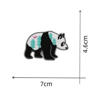 Écusson brodé personnalisé avec logo, badge auto-agrippant Velcro, patch 3D gonflé thermocollant pour vêtements et chapeaux - Product Image 2