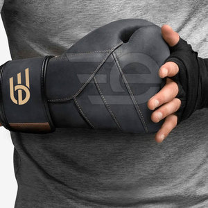 Gants de boxe professionnels en cuir PU pour l'entraînement, sacs de frappe, gants de fitness pour la gym, logo personnalisé, OEM, gants de boxe durables en gros - Product Image 6