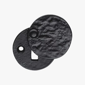 Plaque de recouvrement ronde en alliage de zinc écologique pour poignée et serrure, design durable, prix de gros - Product Image 1