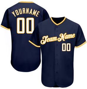 Camisetas de Béisbol Americanas Personalizadas con Logotipo, Nombre y Número, Económicas, Cosidas, para Hombres, Mujeres y Jóvenes, Equipos Deportivos - Product Image 6