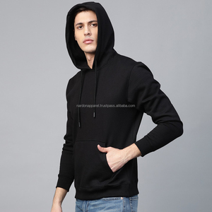Nardon Apparel Elegante Sudadera con capucha con logotipo personalizado Hombres Venta al por mayor Algodón 500 GSM Sudaderas con capucha ligeras para hombres - Product Image 1