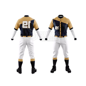 Uniforme de Béisbol Personalizado OEM con Poliéster de Alta Calidad e Impresión Sublimada - Product Image 3