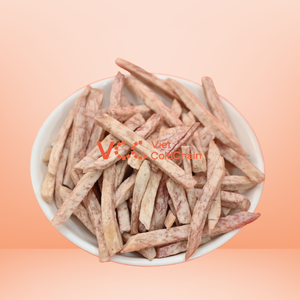 Chips de racine de taro violet 100% taro, frites sous vide, séchées, prêtes à consommer, du Vietnam, en vrac/emballage cadeau, durée de conservation de 12 mois, 10 kg - Product Image 1