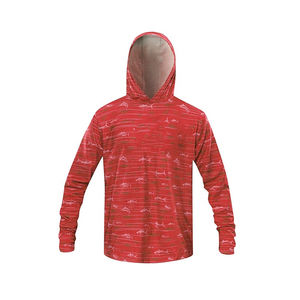 Sweat-shirt à capuche de pêche pour homme, nouvelle conception, sublimation, respirant, imperméable, UPF 50, séchage rapide, léger, manches longues - Product Image 2