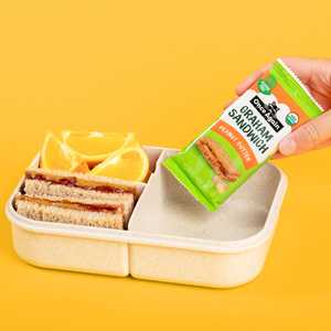 Paquete de 6 x 8 unidades (1.59 oz) - Sándwich de galleta Graham con mantequilla de cacahuete orgánica - Product Image 5