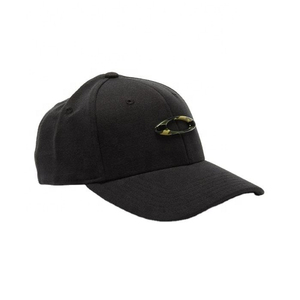 Premium <b>Black</b> <b>Baseball</b> <b>Cap</b> 6 Panel Design Waterproof Custom Embroidery & Logo Curved Brim Sporty Snapback Unisex Four Seasons - Product Image 2