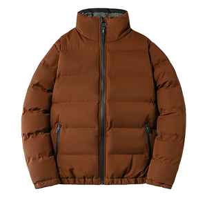 Veste matelassée imperméable personnalisée pour homme – Vente en gros OEM/ODM – Hiver isolé, écologique, léger, coupe-vent et respirant - Product Image 5