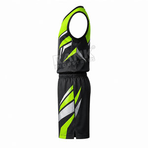Vente flash : uniforme de basket-ball personnalisé avec le nom de votre équipe, en polyester, respirant et à séchage rapide, pour adultes - Product Image 4