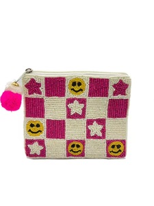 Porte-monnaie brodé et perlé fait main en cristal, et pochette élégante personnalisable en couleur et taille pour fêtes et mariages - Product Image 5