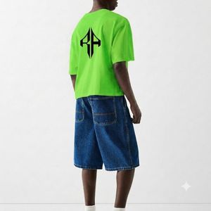 Camiseta de Alta Calidad para Hombre, 100% Algodón, Casual, Corta, Holgada, de Manga Corta, con Estampado Personalizado, Azul Marino, de Secado Rápido - Product Image 3