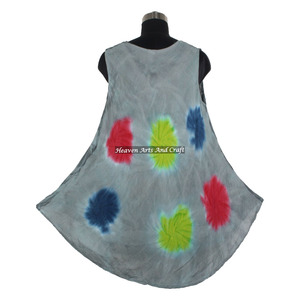 2026 Bohemian Fashion Quality Women Tie Dye Long Maxi <b>Dress</b> Sleeveless <b>Loose</b> Fitted <b>Dress</b> Comfortable Wear Tie Dye Boho <b>Dress</b> - Product Image 4