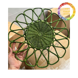 Salvamanteles de ratán tejido a mano |   Muchos diseños y colores disponibles - Product Image 5