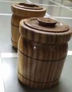 Caja de madera hecha a mano para almacenamiento y organización en el hogar - Product Image 5