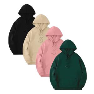 Sudadera con capucha de gran tamaño personalizada de alta calidad OEM ODM precio al por mayor Sudadera con capucha de lana gruesa con hombros caídos lisa en blanco personalizada para hombres - Product Image 1