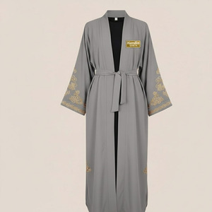 Robe Abaya Kaftan de style modeste pour femmes, vente en gros à Dubaï, pour la prière de l'Aïd, Ramadan, vêtements islamiques en provenance du Pakistan - Product Image 6