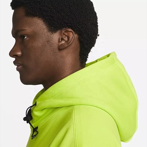 เสื้อฮู้ดสวมหัวมีสายสำหรับผู้ชาย,เสื้อฮู้ดแบบลำลองมีสายสีอ่อน - Product Image 4