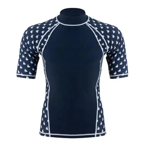 Factory Made New Custom Design High Quality Men Compression Shirts Wholesale Price Men Compression Shirts - Product Image 1