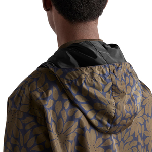 Veste à capuche réversible en nylon recyclé pour homme, coupe oversize, fermeture éclair intégrale, coupe-vent, streetwear de luxe, fabricant OEM personnalisé - Product Image 5