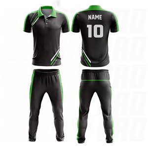 Ensemble de vêtements de sport de cricket personnalisés avec impression du logo de l'équipe Impression numérique Tissu respirant haute performance - Haute qualité - Product Image 1