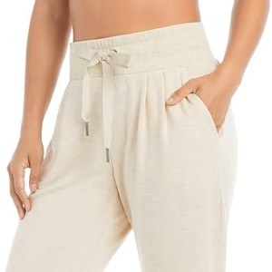Wholesale Custom Jogger Pants for Women 2026 Cotton Fleece Breathable <b>Trousers</b> <b>Elastic</b> <b>Waist</b> Casual Style - Product Image 5
