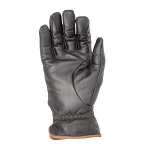 Gants de sport d'hiver pour hommes en cuir, à doigts entiers, compatibles écran tactile – Coupe-vent, imperméables, chauds et protecteurs, avec fermeture à lacets pour l'équitation - Product Image 5