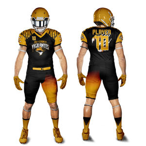 Uniforme de Fútbol Americano Deportivo de Alta Calidad y Bajo Precio, Transpirable, Talla Grande, Manga Tres Cuartos - Product Image 5