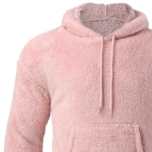 Sweat-shirts à capuche personnalisés en polaire Sherpa pour hommes et femmes – Pulls douillets et chauds en peluche pour l'hiver – Fabricants de vêtements décontractés et streetwear pour l'extérieur - Product Image 6