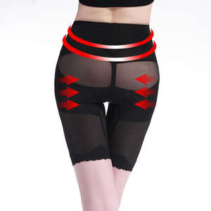 Shorts Postparto de Cintura Alta para Mujer Nesta Sports, Shorts Moldeadores de Seda Helada - Product Image 3