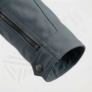 Veste de moto en cuir véritable pour homme de qualité supérieure, nouvelle arrivée, vestes de moto d'hiver, protections amovibles, personnalisables - Product Image 6