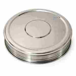 Plateau de communion en acier inoxydable DELUXE de qualité supérieure, fabriqué par Jayco, avec 40 coupelles, finition miroir, design unique - Product Image 3