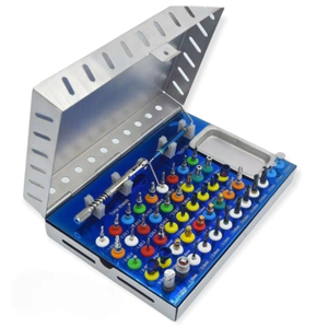 Kit Universal de Implantes Dentales, 50 Piezas, Kit de Expansión Ósea, Juego de Implantes Quirúrgicos de Acero Inoxidable, Certificado CE - Product Image 1