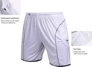 เสื้อและกางเกงผู้รักษาประตูแบบมีแผ่นรองสำหรับผู้ชาย, เสื้อและกางเกงผู้รักษาประตูฟุตบอลสำหรับเยาวชน, ชุดยูนิฟอร์มผู้รักษาประตูแขนยาวสำหรับผู้ใหญ่ - Product Image 3