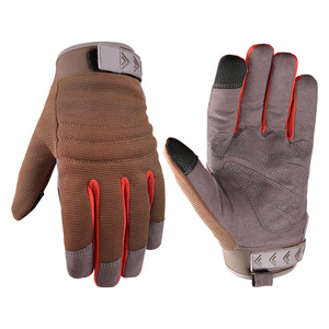 Synthetic Leather Amara Insulated Adjustable Wrist Mechanic Gloves for Unisex Water Resistant Anti Static Hand Protection Gloves - Product Image 3